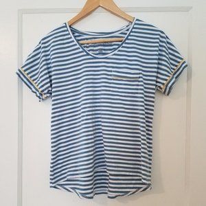 Pact Sustainable Organic Cotton Striped Shirt, S